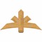 Ekena Millwork Davenport Rough Sawn Timber Gable Bracket, Western Red Cedar, 48"W x 24"H x 4"D x 6"F, 12/12 Pitch GBW048X24X0406DAV00RWR - alternate 1